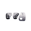 Kit 3 pédales OMP aluminium OA/1040