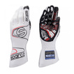 Gants de course Sparco ARROW EVO RG-7 White (approbation FIA)