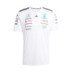 T-shirt homme Team Mercedes AMG F1 2025 blanc