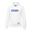 Sweat femme capuche Sparco ORIGINAL blanc