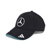Casquette baseball homme George Russell Mercedes AMG F1 2025 noir