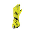 Gants de rallye OMP ONE-S MY20 jaunes (approbation FIA)