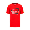 T-shirt homme Sainz Driver Red Ferrari F1