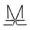 Harnais FIA OMP ONE 6p Pull Down noir