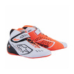 Bottines karting Alpinestars TECH 1-KX V2 blanc-orange