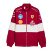 Veste de bombardier vintage pour homme Team Scuderia Ferrari F1 2025