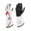 OMP Gants FIA TECNICA MY21 blanc
