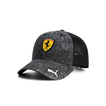 Casquette de baseball homme Trucker Black Ferrari F1 2025