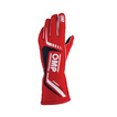 Gants de rallye OMP FIRST-EVO MY20 rouges (approbnation FIA)