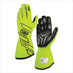 Gants de rallye OMP ONE-S MY25 jaunes (approbation FIA)