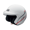 Casque de rallye ouvert OMP J-R blanc (approbation FIA)