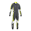 Ensemble de karting Sparco KERB gris/jaune (FIA)