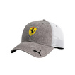 Casquette de baseball homme Trucker Grey Ferrari F1 2025