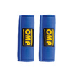 Housses ceinture de sécurité de 3 pouces OMP DB450-3 bleues