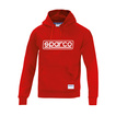 Sweat homme capuche Sparco FRAME rouge