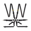 Ceintures de sécurité 2 pouces 6 - points OMP ONE VERSA noires