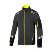 Sweatshirt homme Sparco TECH gris-jaune