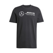 T-shirt homme Logo Mercedes AMG F1 2025 noir