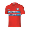 T-shirt homme Sparco Martini Racing red