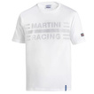 T-shirt homme Sparco Martini Racing Big Logo blanc