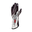 Gants de karting OMP KS-2 ART blancs