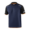 T-shirt homme Sparco TECH bleu marine/orange