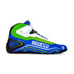 Chaussures de karting Sparco K-RUN MY20 bleu-vert