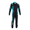 Combinaison enfant karting FIA Sparco THUNDER noir/bleu
