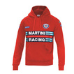 Sweat Homme Capuche Sparco Martini red