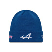Bonnet d'hiver Team Alpine F1 2025 bleu