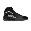 Chaussures de karting Sparco GAMMA KG-4 noires (approbation CIK)