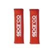 Housses ceinture de sécurité Sparco 2" rouges