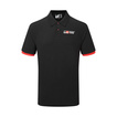 Polo homme GR Logo Toyota Gazoo Racing noir