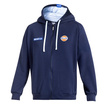 Sweat-shirt à capuche homme Sparco Full Zip GULF MY25 bleu marine