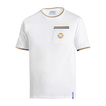 T-shirt homme Sparco GULF pocket blanc
