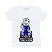 T-shirt enfant Future Driver Sparco blanc