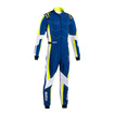 Ensemble enfant de karting Sparco KERB bleu-jaune (FIA)