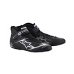 Bottines de course Alpinestars TECH 1-Z V3 (FIA 8856-2018) Noir/Argent